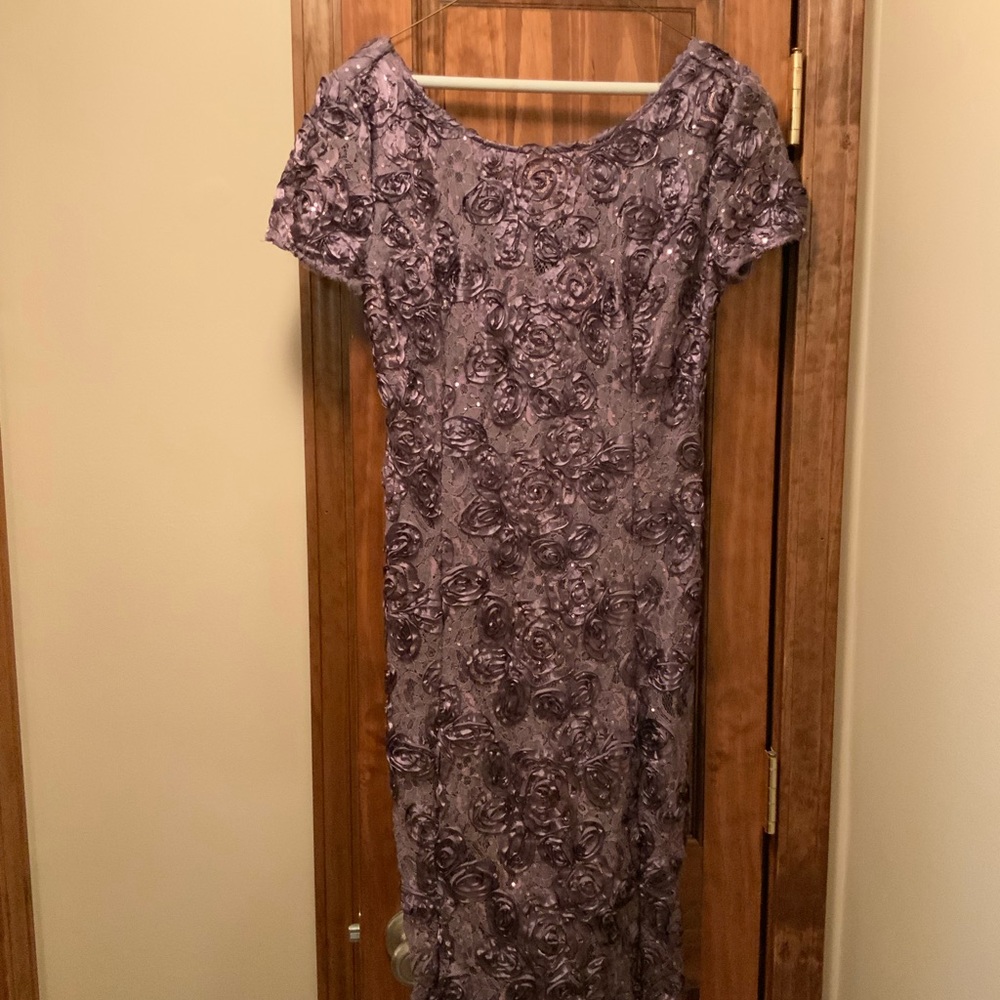 Gorgeous silver grey dress